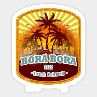 Bora Bora Adventure Sticker